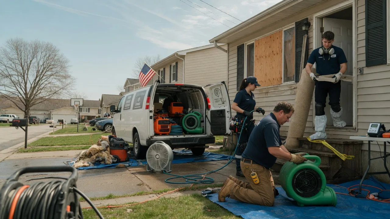 Water Damage Restoration in Bruceville, IN near me